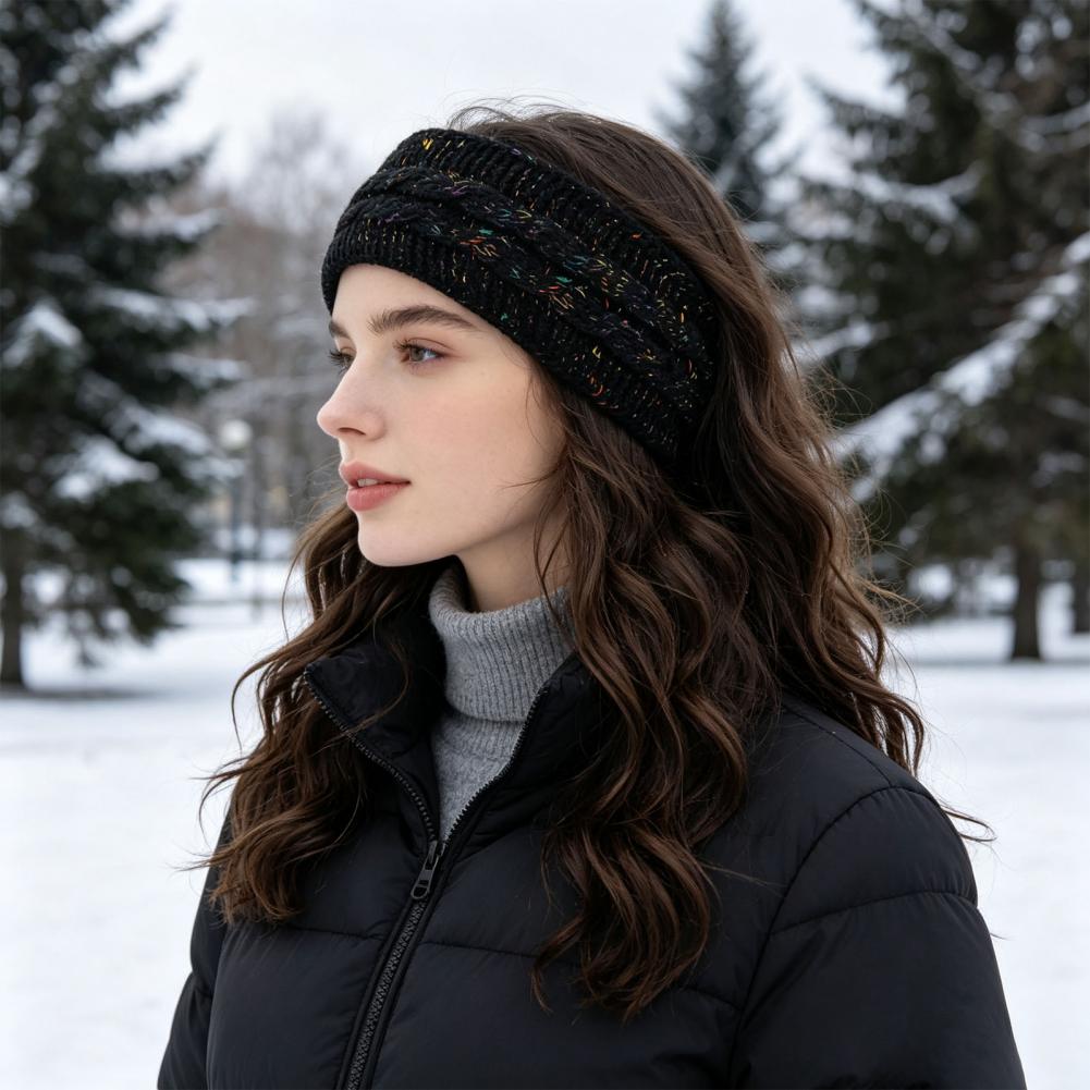 Comfortable Elastic Hair Band  - Fleece Ear Warmer Band review and price