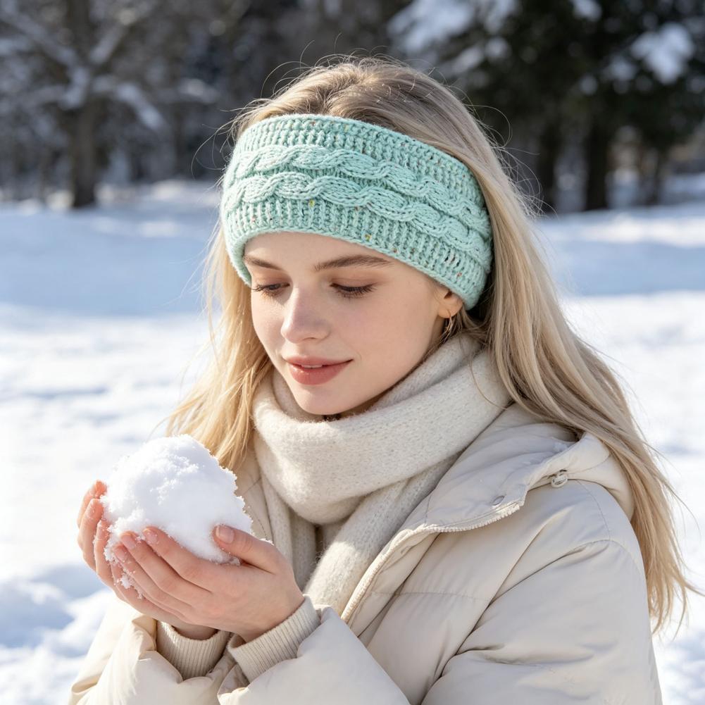 Comfortable Elastic Hair Band  - Fleece Ear Warmer Band review and price