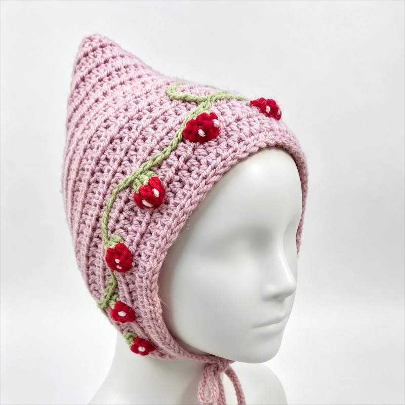 Handmade Crochet Colorful Stra - Knit Beanie Hat Warm review and price