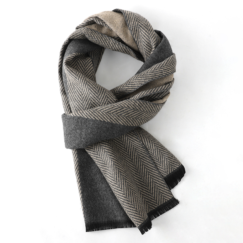 Luxury Winter Men Scarf Shawl  - Wool Scarf Men review and price